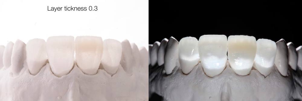 Strati sottili, fino a 0,3 mm